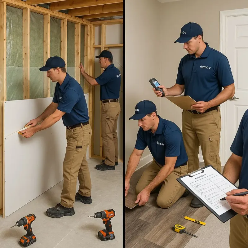 Repairs and Reconstruction process in Addison, ME